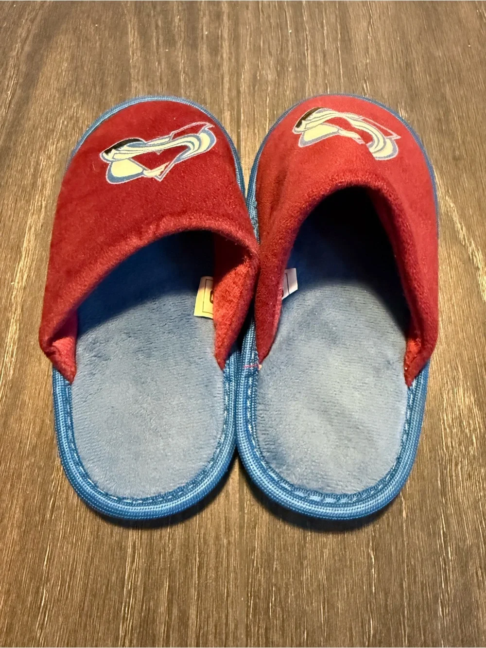 Colorado Avalanche Red & Blue Slippers with Team Logo